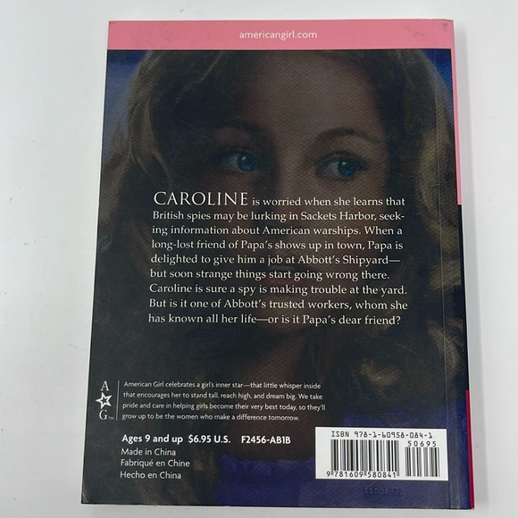 3/$15 AMERICAN GIRL: Traitor in the Shipyard - A Caroline Mystery - Picture 2 of 7